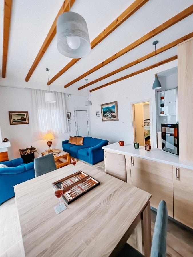 Galini Studios Paralia Platanou อากราตา ภายนอก รูปภาพ