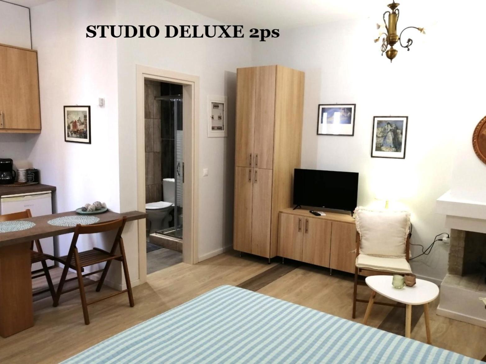 Galini Studios Paralia Platanou อากราตา ภายนอก รูปภาพ