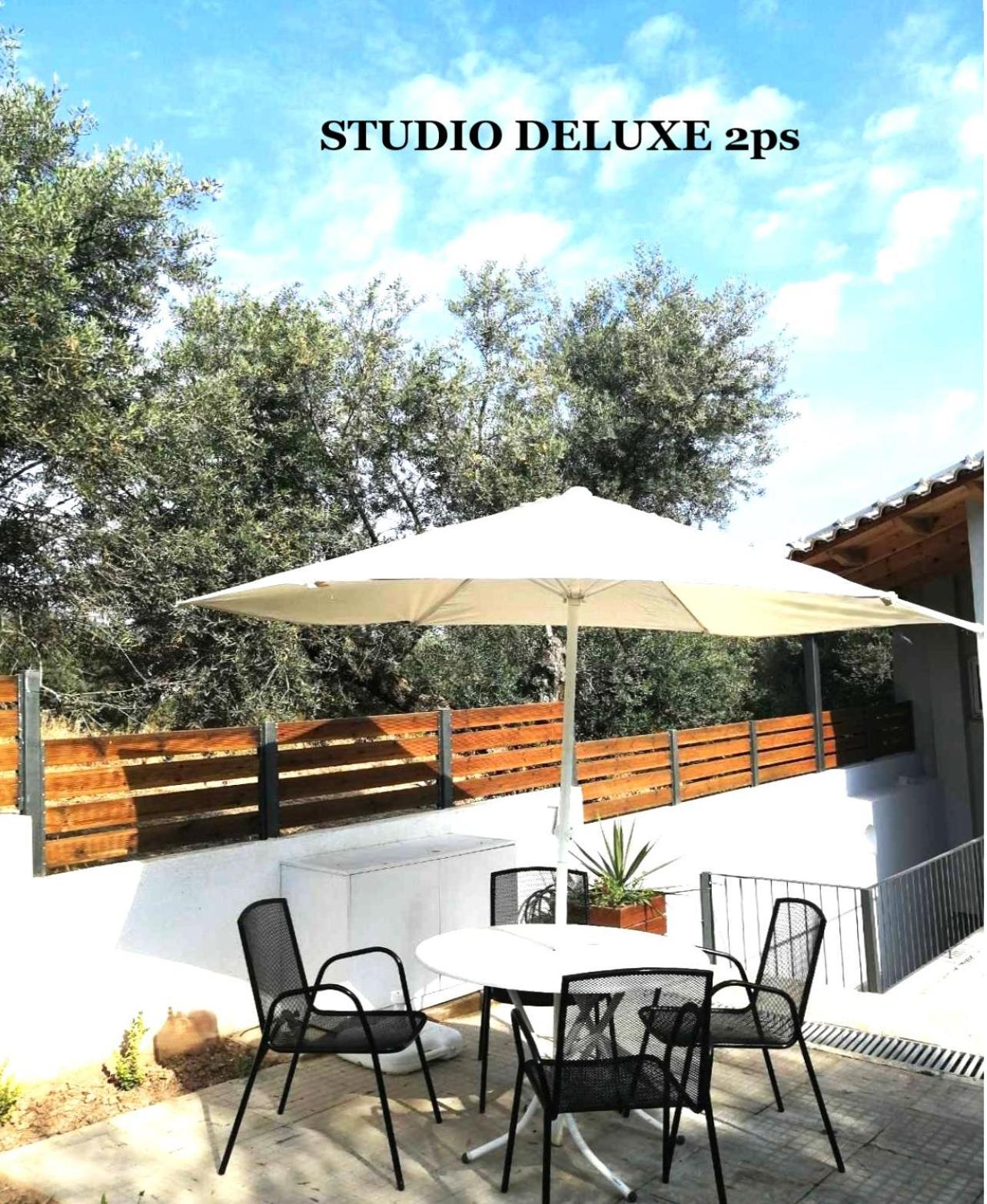 Galini Studios Paralia Platanou อากราตา ภายนอก รูปภาพ